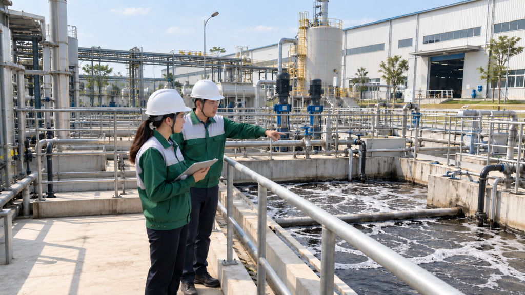 Cải tạo hệ thống xử lý nước thải có nhất thiết phải dừng sản xuất? Phân tích 2 phương án thi công Hinh 2